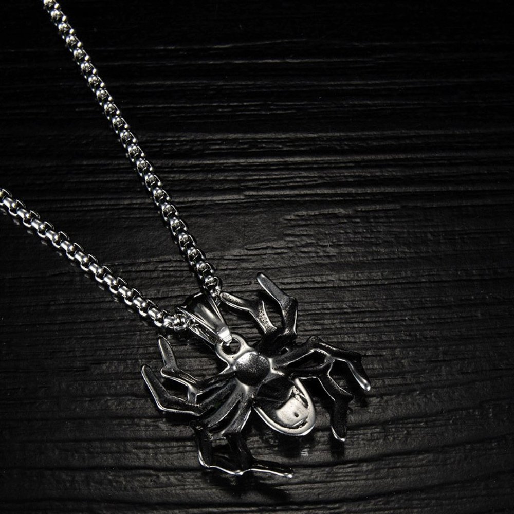 men spider necklace - Picture 4 of 6